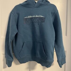 Cabela's Blue Kids Hoodie